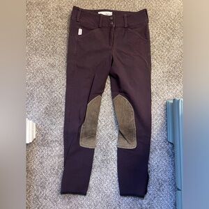 Boysenberry TAILORED SPORTSMAN breeches size 14